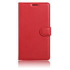Чохол-книжка Litchie Wallet для Xiaomi Redmi 5 Червоний, фото 6
