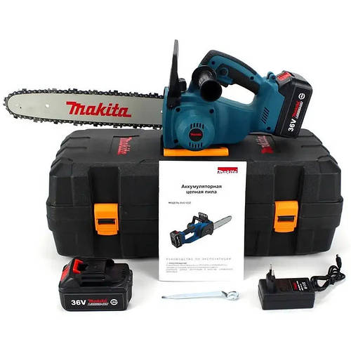 Аккумуляторная цепная пила Makita DUC122Z ручная электропила на ...