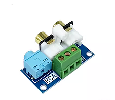 RCA Lotus 3,5 мм роз'єм pcb, аудіовхід і вихід, адаптер, фото 3