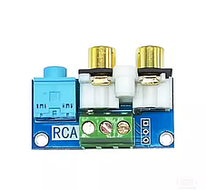 RCA Lotus 3,5 мм роз'єм pcb, аудіовхід і вихід, адаптер, фото 4