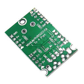 USB 2.0 високошвидкісний модуль-подовжувач HUB модуль Splitter Quad Hub, фото 4