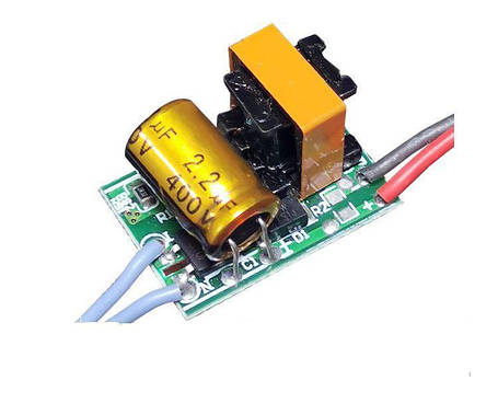 Драйвер ЛЕД LED 5-7Вт, 165-265В - 30-48В, 90-120мА, фото 1