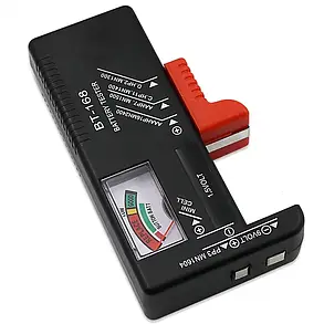 Тестер акумуляторів BT-168, тестер напруги акумуляторів 18650/AA/AAA/C/D/9В/1.5В, фото 4