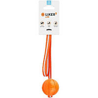 Liker (Лайкер) Line мячик на ленте для собак малых пород 5 см