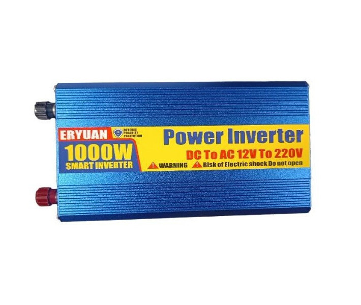 Перетворювач напруги 1000W DC 12V в AC 220V з USB та інвертором із захистом від перевантажень
