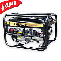 Генератор бензиновий ASTRA KOREA-AST9900DC переносний 3 кВт однофазний 220 В ручний для квартири, фото 5