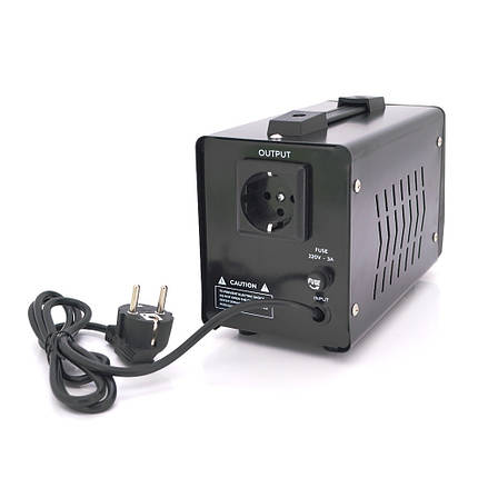 Стабілізатор напруги Green Wave Mauser 1500VA 1050 Вт 220 В однофазний релейний для будинку котлів, фото 3