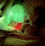 Подушка нічник Свинка Пепа — світильник подушка Пеппа — дитяча подушка Pig Peppa, фото 7