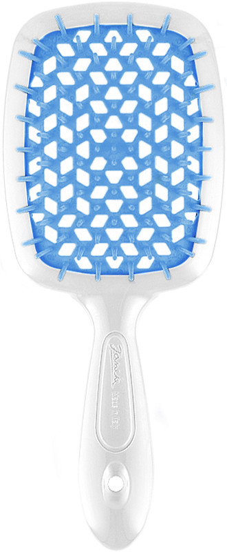 Щітка Superbrush Small біла з синім Janeke