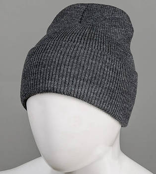 Базова подвійна шапка "Резинка", 100 грн