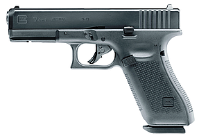 Пневматичний пістолет Umarex Glock 17 Gen5 Blowback black, BB (5.8369)