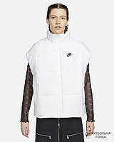 Жилетка жіноча Nike Sportswear Classic Puffer FB7679-100 (FB7679-100). Жіночі спортивні безрукавки. Спортивний жіночий одяг.