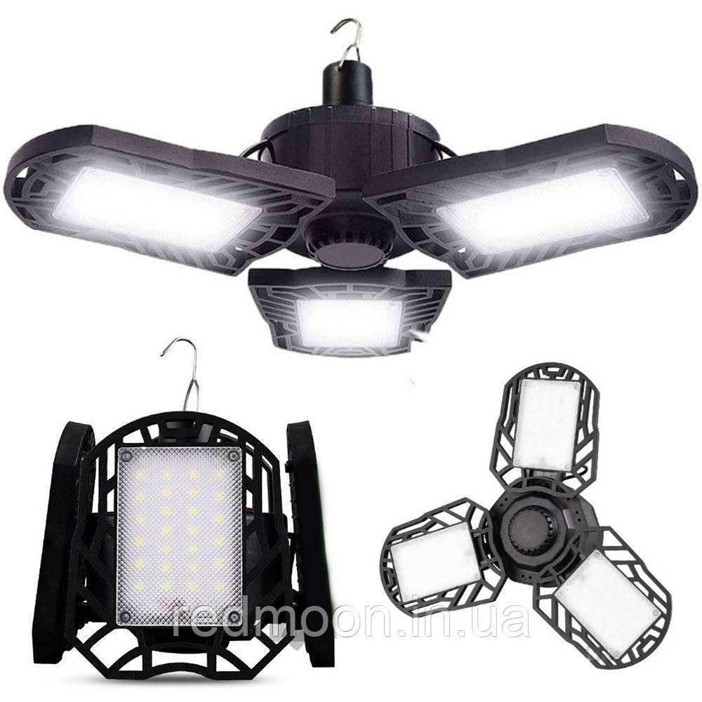 Підвісна LED лампа на сонячній батареї XF-701, 78 SMD / Кемпінговий розкладний ліхтар