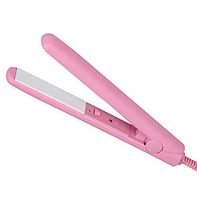 Міні плойка для випрямлення волосся Hongdi Hd-02a рожева GS227