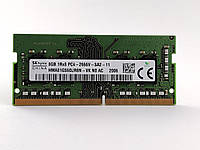 Оперативная память для ноутбука SODIMM SK hynix DDR4 8Gb PC4-2666V (HMA81GS6DJR8N-VK) Б/У