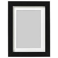 РИББА Рамка, черная, 13x18 см