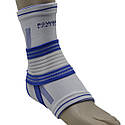 Бандаж для голеностопа Power System PS-6009 Ankle Support Pro Blue/White (1шт.) L/XL, фото 4