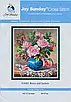 Набір для вишивання за нанесеною на канву схемою "Roses and fuchsia". AIDA 14CT printed 43*47 см, фото 3