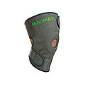 Наколенник MadMax MFA-295 Zahoprene Universal Knee Support Dark Grey/Green (1шт.), фото 2