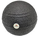 Масажний м'яч U-POWEX Epp foam ball (d8 cm.) Black, фото 4