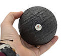 Масажний м'яч U-POWEX Epp foam ball (d8 cm.) Black, фото 7