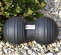 Масажний м'яч подвійний U-POWEX Epp foam peanut ball (d12*24 cm.) Black, фото 8