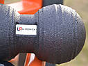 Масажний м'яч подвійний U-POWEX Epp foam peanut ball (d12*24 cm.) Black, фото 9