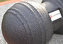 Масажний м'яч подвійний U-POWEX Epp foam peanut ball (d12*24 cm.) Black, фото 10