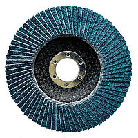 Круг шлифовальный лепестковый Novoabrasive Profi 125х22.2 мм Т29 ZR P 40 (NPZR40125)