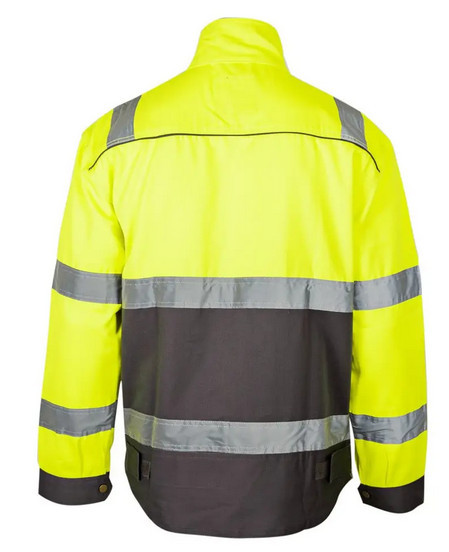 Куртка сигнальная Sizam Sunderland со светоотражающими лентами размер M (30091) - фото 3 - id-p1995098844