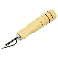 Набор крючков сапожника с деревянной ручкой