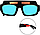 Захисні зварювальні окуляри Хамелеон Chameleon YZ06 з автоматичним затемненням (захист від УФ і ІЧ променів), фото 4