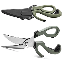 Мультитул Тактичні Ножиці для Виживлення Спорядження для Кемпінга Ножиці з неіржавкої сталі