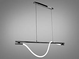 Сучасна світлодіодна люстра шлаг, чорний хром, 15 W для вітальні SY9609-L1200BHR