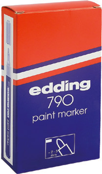 Маркер edding e-790 Paint по металлу, для любых поверхностей. Маркер-краска - фото 3 - id-p352294054