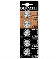 Батарейка Duracell DL2016 DSN круглая 5 шт блистер, (5000394132108)