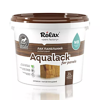 Лак панельний акриловий водорозчинний Rolax AQUALACK PANEL 3 л