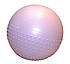 М'яч для фітнесу (фітбол) напівмасажний PowerPlay 4003 Ø65 cm Gymball Ліловий + помпа, фото 5