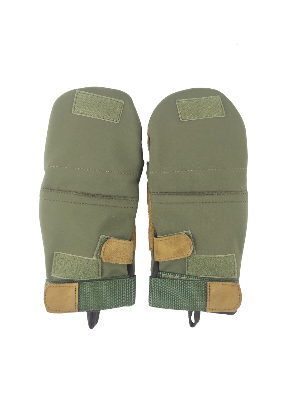 Рукавиці WINTER SHOOTER Khaki Soft Shell хакі
