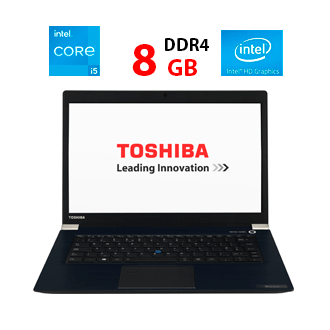 Ноутбук Toshiba Tecra X40-D/ 14" (1366x768)/ Core i5-7300U/ 8 GB RAM/ 256 GB SSD/ HD 620, фото 1