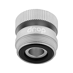 Поворотний 360° адаптер DROP СOLOR CL360F-MT внутрішня різьба 22 мм кут 15° латунь матовий хром