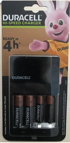 Зарядное устройство Duracell CEF14+2AA1300+2AAА750, (6307261) (ID ...