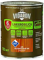 Защитно-декоративное средство для древесины L 05 тик натурал. см. Vidaron Лакобейц 0.75 л