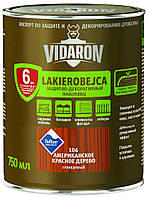 Защитно-декоративное средство для древесины L06 амер.черв.дер. см. Vidaron Лакобейц 0.75 л