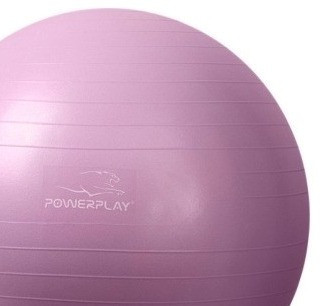 М'яч для фітнесу (фітбол) PowerPlay 4001 Ø75 cm Gymball Фіолетовий + помпа - фото 4 - id-p1032877220