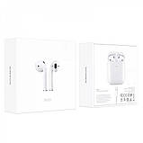 Bluetooth гарнітура TWS Borofone BW25 True — White, фото 3