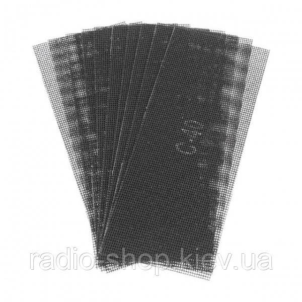 Сітка абразивна, 105 x 280 мм, К40, 10 шт. INTERTOOL KT-6004, фото 1