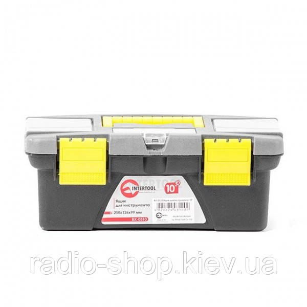 Ящик для інструменту 10' 250*126*99мм INTERTOOL BX-0310