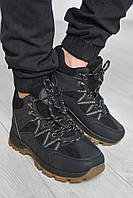 Ботинки мужские зимние черного цвета р.43 166564M