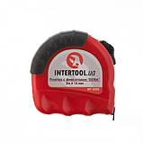 Рулетка з металевим полотном 2 м x 16 мм &apos;EXTRA&apos; INTERTOOL MT-0202, фото 2